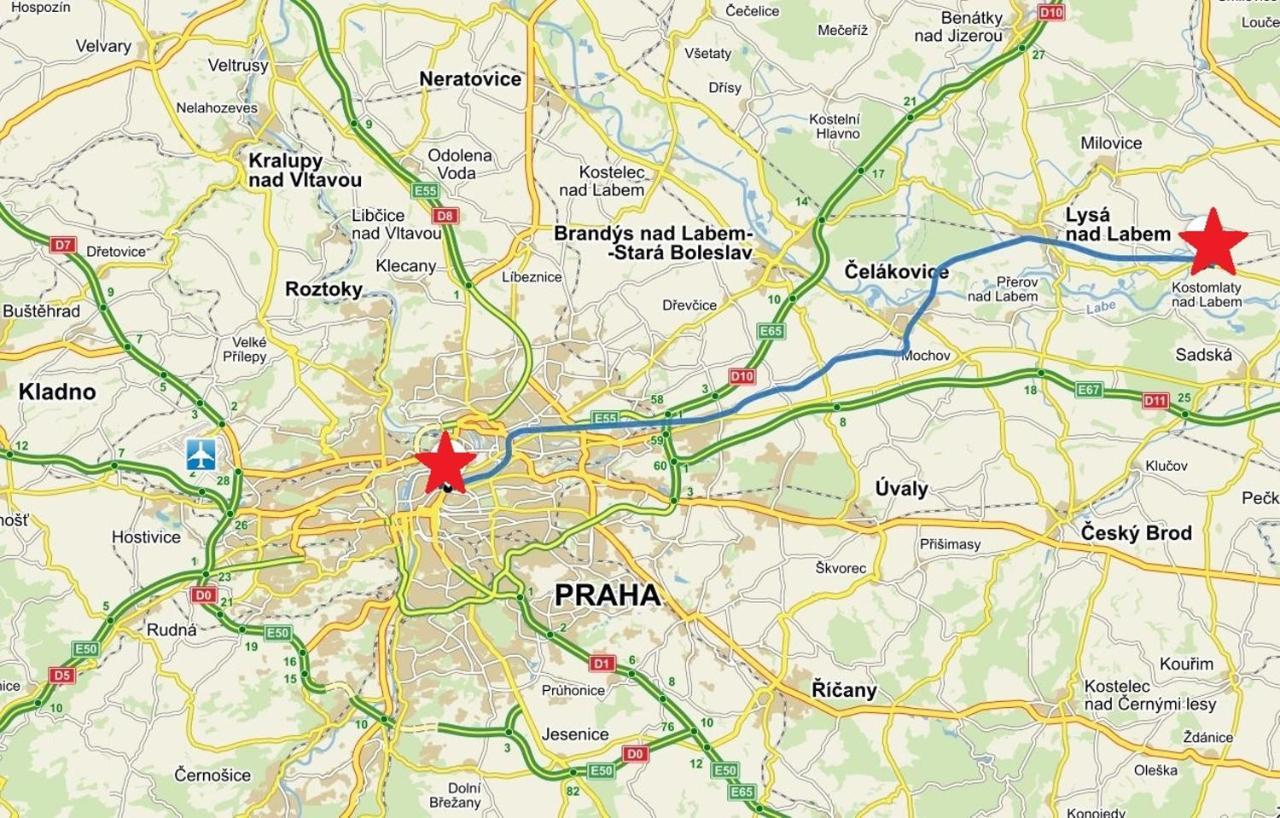 Alisa Apartments Kostomlaty nad Labem Kültér fotó